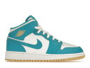 【今だけ500円割引クーポンあり!!】Jordan Jordan 1 Mid Aquatone (GS) Jordan DQ8423-400 大人も履ける キッズモデル ウィメンズ レディース スニーカー ランニングシューズ キッズスニーカー ベビーシューズ 19SX-20230922215248-064