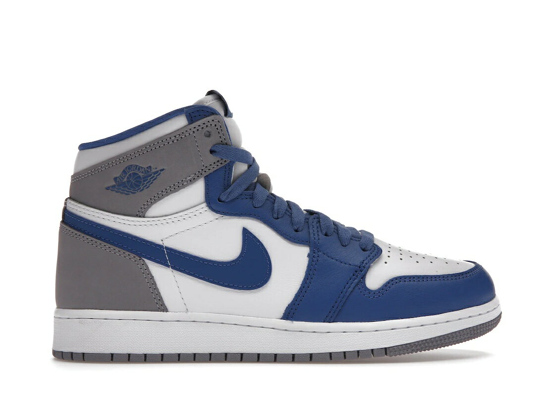 【本日限り】1000円割引クーポン発行!!Jordan Jordan 1 Retro High OG True Blue (GS) Jordan FD1437-410 大人も履ける キッズモデル ウィメンズ レディース スニーカー ランニングシューズ キッズスニーカー ベビーシューズ 19SX-20230922215248-100