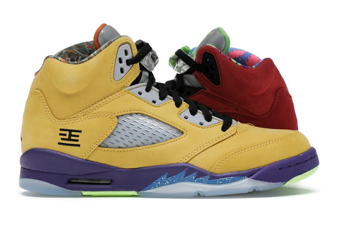 【本日限り】1000円割引クーポン発行!!Jordan Jordan 5 Retro What The (GS) Jordan CZ6415-700 大人も履ける キッズモデル ウィメンズ レディース スニーカー ランニングシューズ キッズスニーカー ベビーシューズ 19SX-20230922215248-116