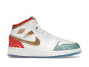 本日限り【1000円OFFクーポン】Jordan Jordan 1 Mid Sneaker School NC to Chicago (GS) Jordan F...