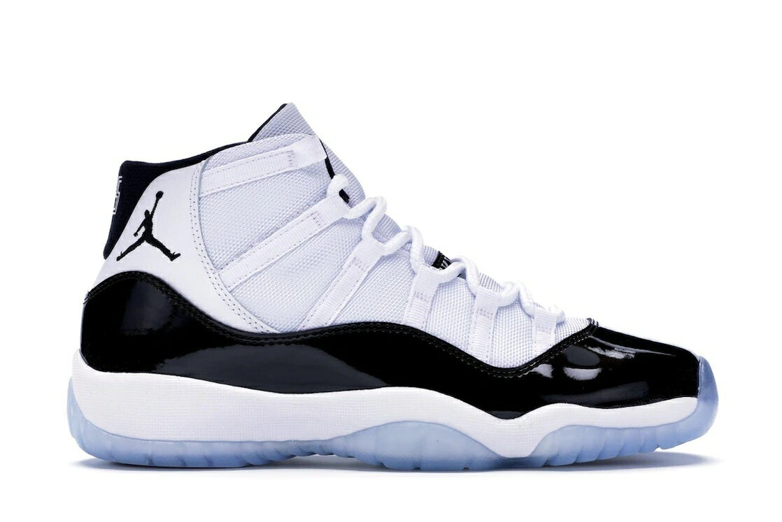 【本日限り】1000円割引クーポン発行!!Jordan ナイキ エアジョーダン11 レトロ “コンコルド 2018 (GS)“ Jordan 11 Retro “Concord (2018) (GS)“ Jordan 378038-100 大人も履ける キッズモデル レディース スニーカー キッズスニーカー ベビーシューズ