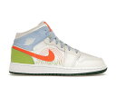 【今だけ500円割引クーポンあり!!】Jordan Jordan 1 Mid SE Stitch (GS) Jordan DX2462-100 大人も履ける キ...