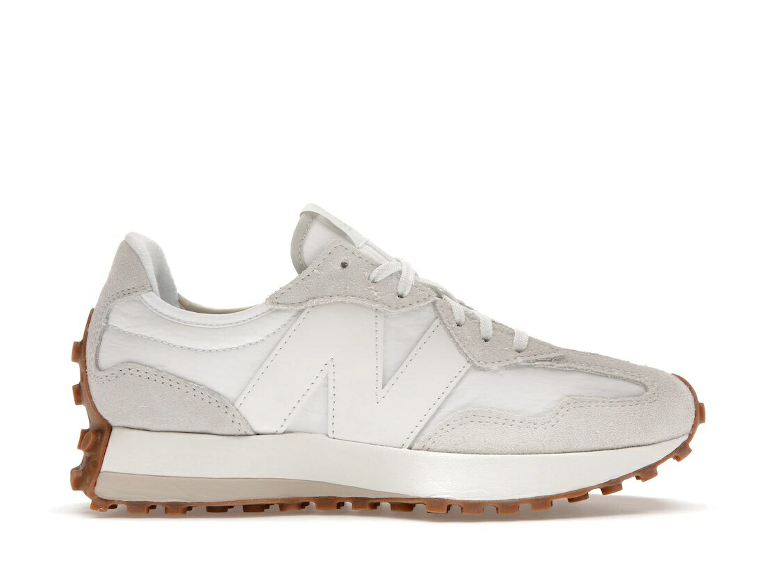 ں500߳ݥ󤢤!!New Balance New Balance 327 White Beige Gum (Women'...