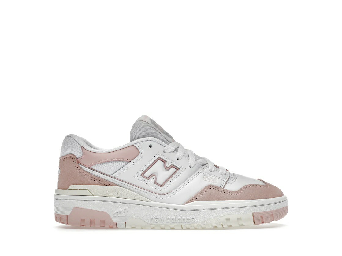 楽天セレクトショップFrenz【本日限り】1000円割引クーポン発行!!New Balance New Balance 550 White Pink Sea Salt （GS） ニューバランス GSB550CD 大人も履ける キッズモデル ウィメンズ レディース スニーカー ランニングシューズ キッズスニーカー ベビーシューズ 19SX-20231011105714-005