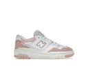 【本日限り】1000円割引クーポン発行!!New Balance New Balance 550 White Pink Sea Salt (GS) ニューバランス GSB550CD 大人も履ける キッズモデル ウィメンズ レディース スニーカー ランニングシューズ キッズスニーカー ベビーシューズ 19SX-20231011105714-005