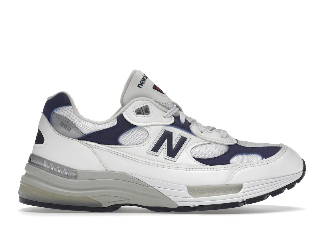 【今だけ500円割引クーポンあり 】New Balance ニューバランス M992EC USA “ホワイト ネイビー“ New Balance 992 “White Navy“ ニューバランス M992EC メンズ スニーカー ランニングシューズ 19SX-20231013215052-229