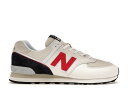 【本日限り】1000円割引クーポン発行!!New Balance ニューバランス ML574 WN2 “ホワイト/レッド“ New Balance 574 “White Red Navy“ ニューバランス ML574WN2 メンズ スニーカー ランニングシューズ 19SX-20231013215052-816