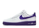 【今だけ500円割引クーポンあり!!】Nike ナイキ エアフォース1 ロー '07 EMB ホワイト アンド コートパープル ナイキ DB0264-100 メ...