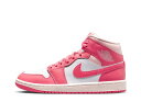 【今だけ500円割引クーポンあり!!】Nike ナイキ ウィメンズ エアジョーダン1 ミッド ストロベリー アンド クリーム ナイキ BQ6472-186 ウィメンズ レディース スニーカー ランニングシューズ 21SN-BQ6472-186