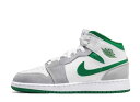 本日限り【1000円OFFクーポン】Nike ナイキ GS エアジョーダン1 ミッド SE ホワイト パイン グリーン スモーク グレー ナイキ DC7248-...