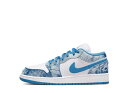本日限り【1000円OFFクーポン】Nike ナイキ GS エアジョーダン1 ロー ウォッシュド デニム ナイキ DM8947-100 大人も履ける キッズモデ...