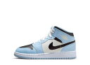 本日限り【1000円OFFクーポン】Nike ナイキ GS エアジョーダン1 ミッド アイスブルー ナイキ 555112-401 大人も履ける キッズモデル ウ...