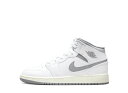 本日限り【1000円OFFクーポン】Nike ナイキ GS エアジョーダン1 ミッド ヴィンテージグレー ナイキ 554725-135 大人も履ける キッズモデ...