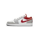本日限り【1000円OFFクーポン】Nike ナイキ GS エアジョーダン 1 ロー SE ホワイト/グレー/レッド ナイキ DM0589-016 大人も履ける...