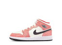 本日限り【1000円OFFクーポン】Nike ナイキ GS エアジョーダン1 ミッド オレンジスウェード ナイキ DV1336-800 大人も履ける キッズモデ...