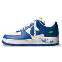 【P最大47倍】1000円クーポン発行中!Nike ルイ・ヴィトン × ナイキ エアフォース1 ロー バイ ヴァージル・アブロー ホワイト & チームロイヤルブ...
