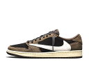 【P最大47倍】1000円クーポン発行中!Nike トラヴィス・スコット×ナイキ エアジョーダン1 ロー OG SP-T ブラック/ダークモカ ナイキ CQ42...