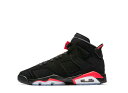 本日限り【1000円OFFクーポン】Nike ナイキ エアジョーダン6 レトロ ブラック インフラレッド 2019 (GS) ナイキ 384665-060 大人...