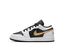 本日限り【1000円OFFクーポン】Nike ナイキ GS エアジョーダン1 ロー ホワイト/ブラック/メタリックゴールド ナイキ 553560-172 大人も...