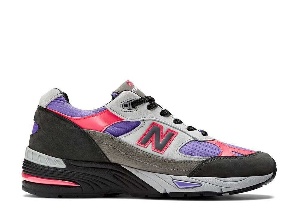 【スーパーSALE】1000円クーポン発行!New Balance パレス × ニューバランス 991 ブラック/パープル ニューバランス M991PLE メンズ スニーカー ランニングシューズ 21SN-M991PLE