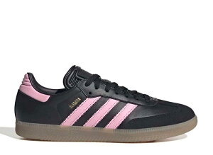 マラソン【1000円割引】クーポン!!adidas インテル・マイアミCF × アディダス オリジナルス サンバ コアブラック/ライトピンク/ガム アディダス IH8157 メンズ スニーカー ランニングシューズ 21SN-IH8157