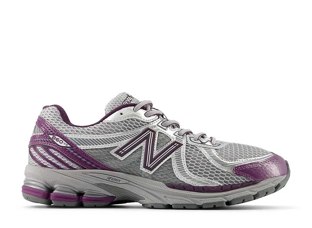 【スーパーSALE】1000円クーポン発行!New Balance ニューバランス 860V2 グレー/パープル ニューバランス ML860PP2 メンズ スニーカー ランニングシューズ 21SN-ML860PP2