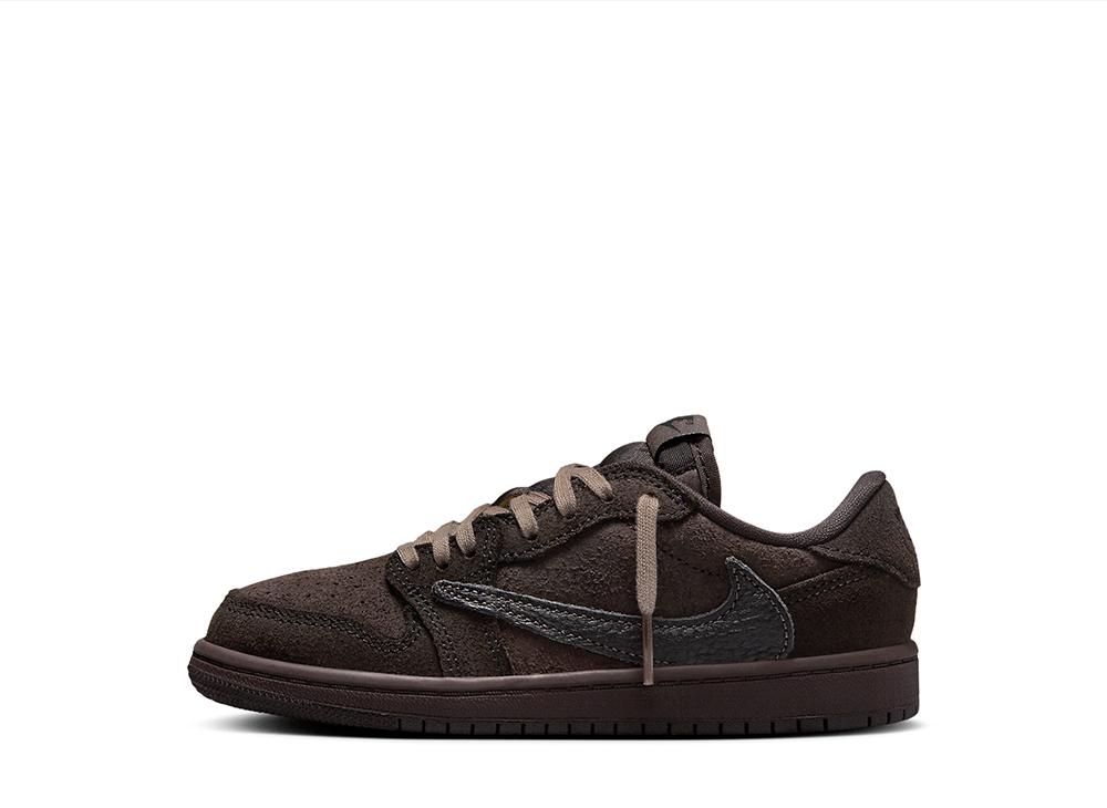 楽天セレクトショップFrenzマラソン【1000円割引】クーポン!!Nike トラヴィススコット × ナイキ PS エアジョーダン1 ロー OG SP ベルベットブラウン アンド ダークモカ （キッズ） ナイキ DO5442-202 メンズ スニーカー ランニングシューズ 21SN-DO5442-202