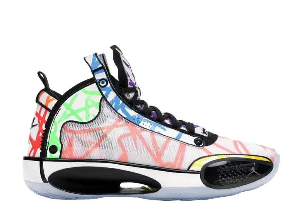 【BLACK FRIDAYセール】割引クーポン発行!!Nike ナイキ エアジョーダン34 シオン ウィリアムソン カラーリング ブック ホワイト ナイキ DA...