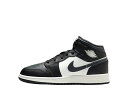 本日限り【1000円OFFクーポン】Nike ナイキ GS エアジョーダン1 ミッド ブラック/サミットホワイト/オフノワール (キッズ) ナイキ DQ8423...