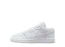 本日限り【1000円OFFクーポン】Nike ナイキ GS エアジョーダン1 ロー ホワイト ナイキ 553560-136 大人も履ける キッズモデル ウィメン...