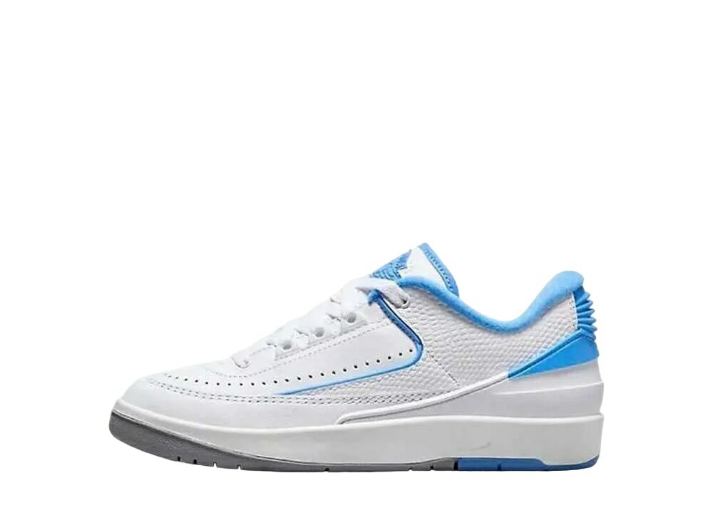楽天セレクトショップFrenzマラソン【1000円割引】クーポン!!Nike ナイキ GS エアジョーダン2 レトロ ロー ユニバーシティブルー ナイキ FJ6869-104 大人も履ける キッズモデル ウィメンズ レディース スニーカー ランニングシューズ キッズスニーカー ベビーシューズ 21SN-FJ6869-104
