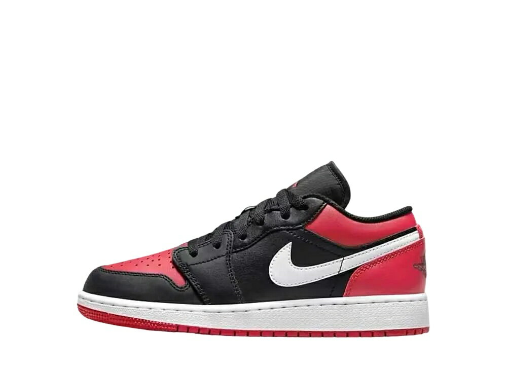 楽天セレクトショップFrenzマラソン【1000円割引】クーポン!!Nike ナイキ GS エアジョーダン1 ロー ブレッド ナイキ 553560-066 大人も履ける キッズモデル ウィメンズ レディース スニーカー ランニングシューズ キッズスニーカー ベビーシューズ 21SN-553560-066