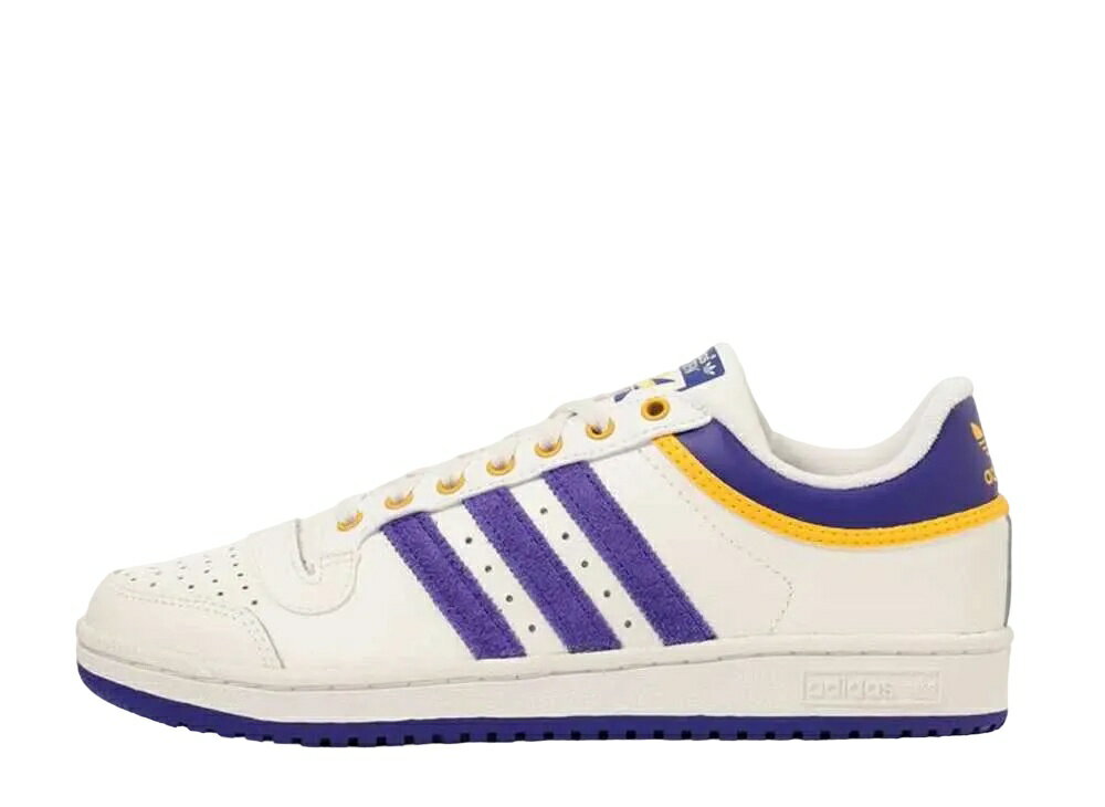 【スーパーSALE】1000円クーポン発行!adidas アディダス トップ テン ロー ホワイト/パープル アディダス GY2516 メンズ スニーカー ランニングシューズ 21SN-GY2516