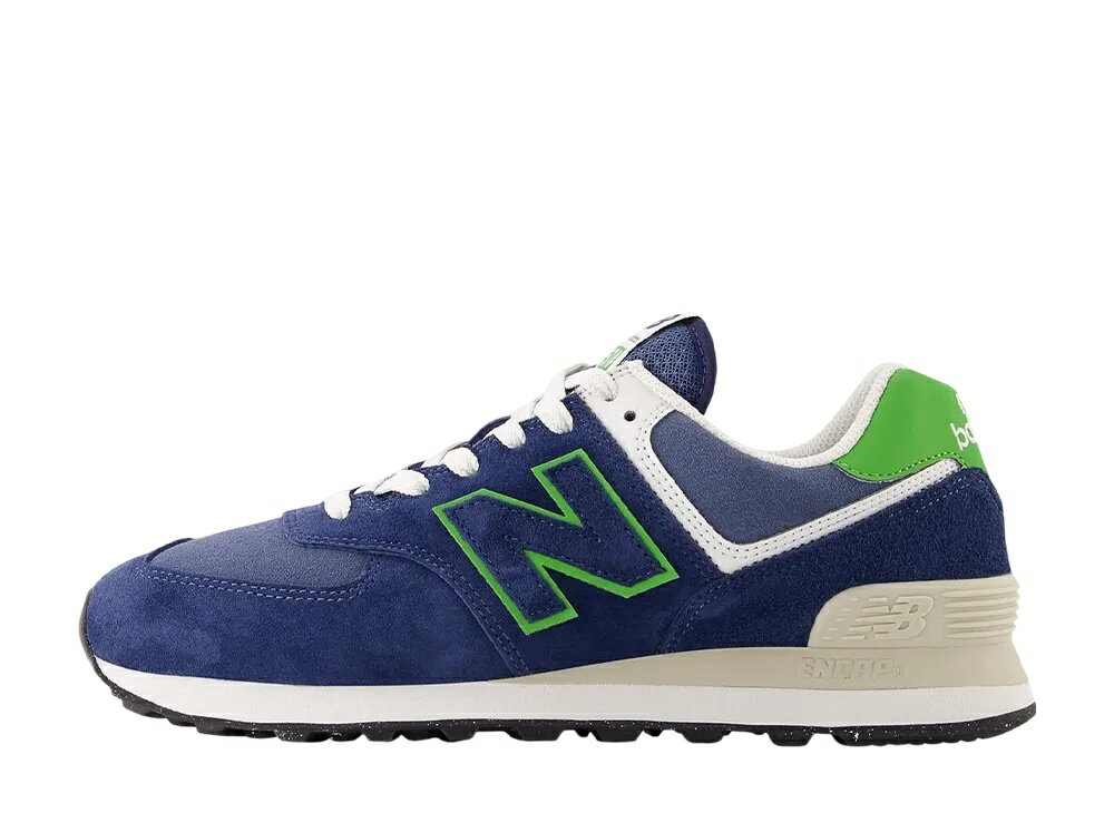 【スーパーSALE】1000円クーポン発行!New Balance ニューバランス 574 ネイビー ニューバランス U574QBL メンズ スニーカー ランニングシューズ 21SN-U574QBL