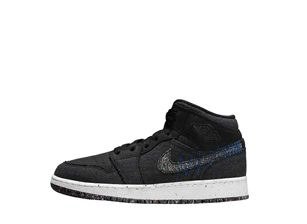【今だけ500円割引クーポンあり!!】Nike ナイキ GS エアジョーダン1 ミッド クレーター ナイキ DM4334-001 大人も履ける キッズモデル ウィメンズ レディース スニーカー ランニングシューズ キッズスニーカー ベビーシューズ 21SN-DM4334-001