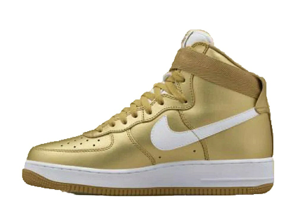 ＼1000円OFFクーポン発行／Nike ナイキ エアフォース1 ハイ メタリックゴールド ナイキ 823297-700 メンズ スニーカー ランニングシューズ 21SN-823297-700