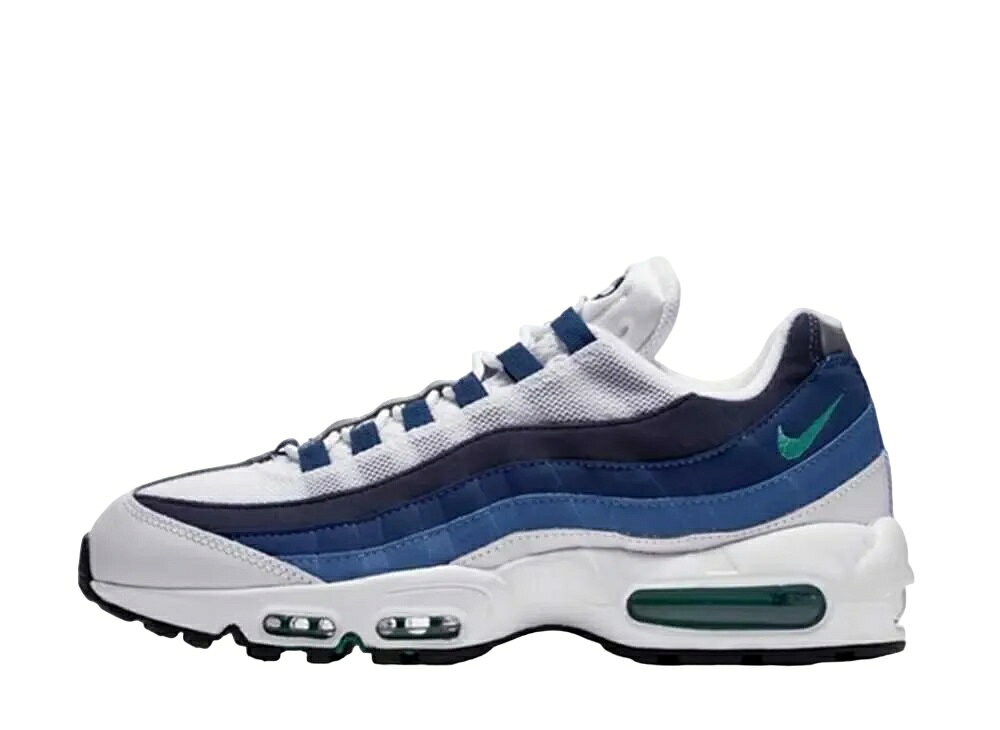 ＼1000円OFFクーポン発行／Nike ナイキ エアマックス95 ホワイト/スレイトブル (2015) ナイキ 554970-131 メンズ スニーカー ランニングシューズ 21SN-554970-131