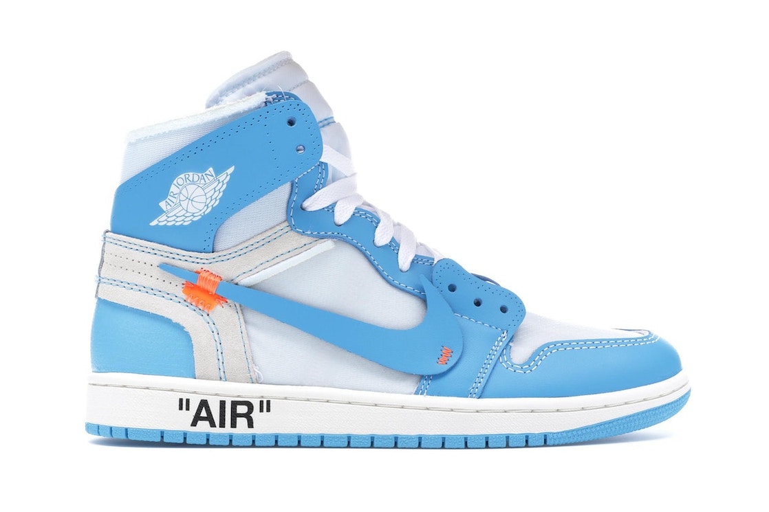 【今だけ500円割引クーポンあり!!】Jordan 1 Retro High Off-White University Blue オフホワイト×ナイキ エアジョーダン1 ハイ UNC AQ0818-148 メンズ スニーカー ランニングシューズ 19SX-20220923231320-044-001