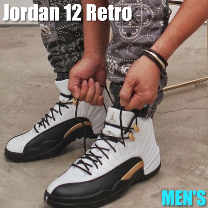 5/15 本日最終日!【1000円クーポン】Jordan ナイキ エアジョーダン12 “ロイヤリティ“ Jordan 12 Retro “Royalty Taxi“ Jordan エアジョーダン12 レトロ CT8013-170 メンズ スニーカー ランニングシューズ 19SX-20220913235140-021