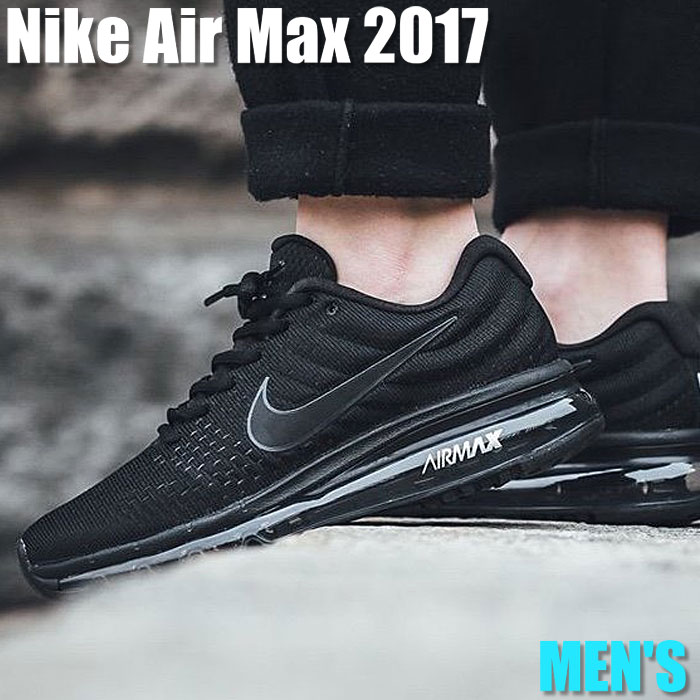 5/15 本日最終日 【1000円クーポン】Nike Nike Air Max 2017 Triple Black ナイキ エアマックス 2017 849559-004 メンズ スニーカー ランニングシューズ 19SX-20220916092849-030