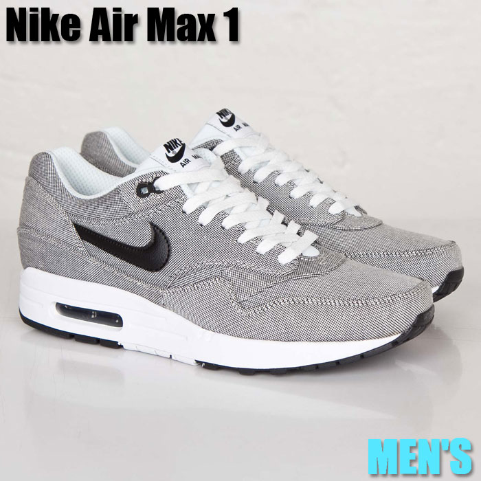 【BLACK FRIDAYセール】割引クーポン発行!!Nike Nike Air Max 1 Canvas White Black Picnic Pack ナイ...