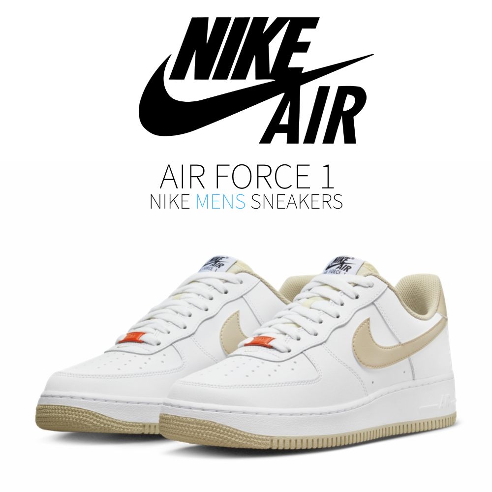 【スーパーSALE】1000円クーポン発行!Nike Nike Air Force 1 Low '07 White Rattan ナイキ エアフォース1 ロー DZ2771-121 メンズ スニーカー ランニングシューズ 19SX-20221010201623-017