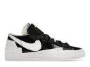 【今だけ500円割引クーポンあり!!】Nike サカイ × ナイキ ブレーザー ロー ブラック パテント レザー Nike Blazer Low “Sacai Black Patent Leather“ ナイキ ブレーザー ロー x サカイ DM6443-001 メンズ スニーカー ランニングシューズ 19SX-20230404153234-003