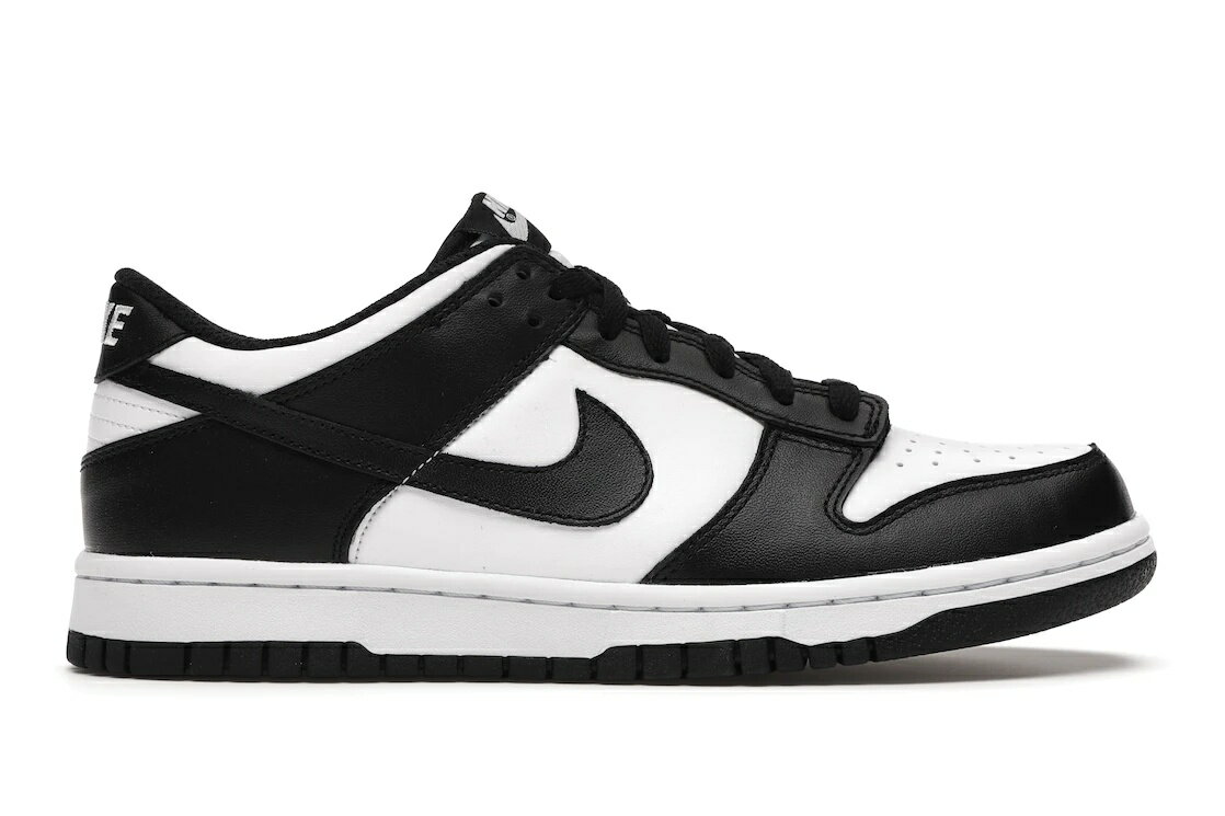 6/1【P3倍】1000円クーポン!!Nike ナイキ GS ダンク ロー “ホワイト/ブラック“ Nike Dunk Low Retro “White Black Panda (2021) (GS)“ ナイキ ダンク ロー レトロ CW1590-100 大人も履ける キッズモデル レディース スニーカー キッズスニーカー ベビーシューズ