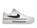 【今だけ500円割引クーポンあり!!】Nike Nike Court Legacy Lift White Black (Women's) ナイキ コートレガシー...