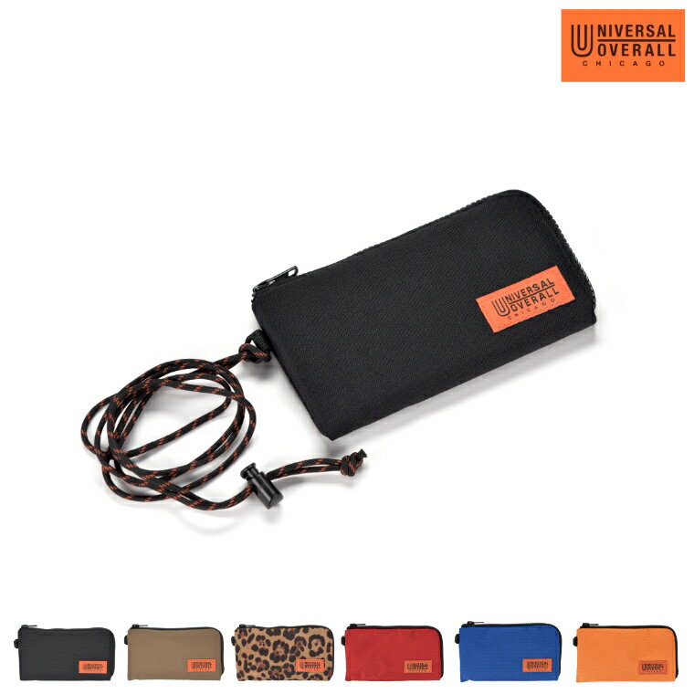 UNIVERSAL OVERALL L型ファスナーロングウォレット レディース メンズ 男女兼用 ユニセックス ユニバーサル オーバーオール アメカジ 財布 ウ...