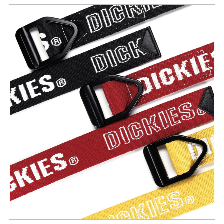 ジャガードテープベルト Dickies ベルト かわいい おしゃれ 人気 レディースベルト...