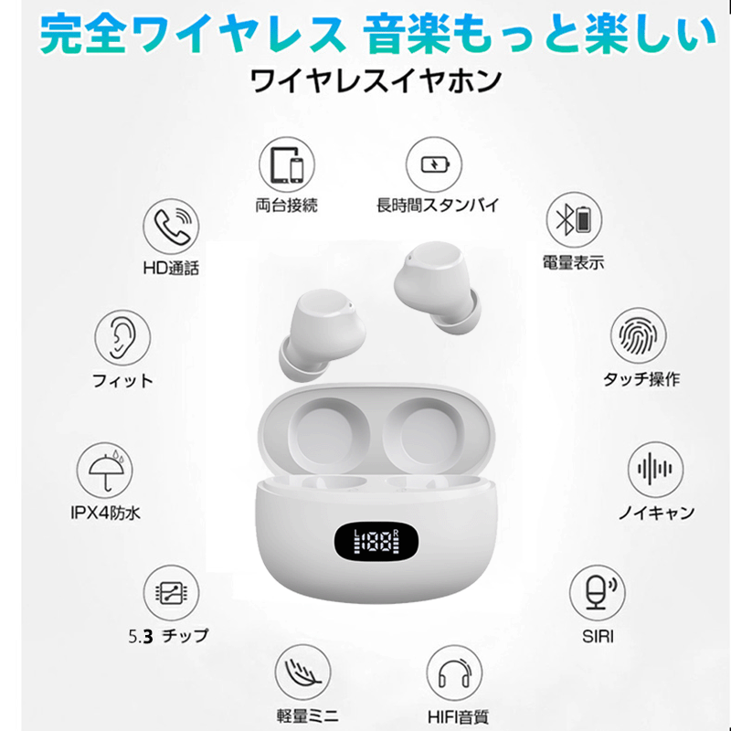 エレコム スマートフォン用ステレオヘッドホンマイク(耳栓タイプ) ホワイト EHP-CS3520MWH [EHPCS3520MWH]【OCTP】