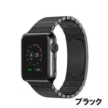 Apple Watch Series5 対応 【ネコポス便送料無料】 Series4　Series3 apple watch series2 1 アップルウォッチ バンド Apple watchベルト ステンレスバンド リンクブレスレット　シリーズ5