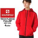 サウスポール パーカー ジップアップ 無地 メンズ|大きいサイズ USAモデル ブランド SOUTH POLE|フルジップセーター アメカジ XL XXL LL 2L 3L (clearance)